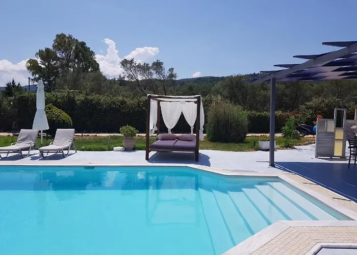 Villa Seaview Aris With Private Pool By Lefkadastay *