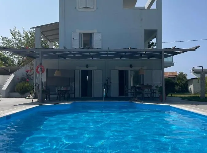 Villa Seaview Aris With Private Pool By Lefkadastay