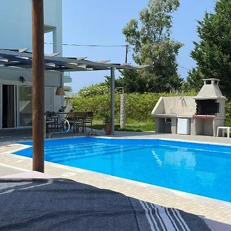 Vila Seaview Aris With Private Pool By Lefkadastay *