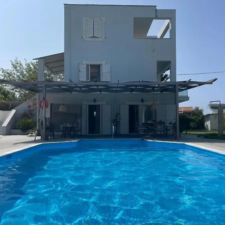 Vila Seaview Aris With Private Pool By Lefkadastay