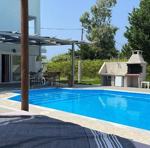 别墅 Seaview Aris With Private Pool By Lefkadastay *